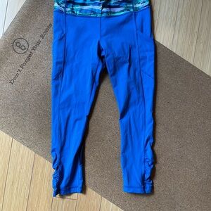lululemon athletica Blue Leggings